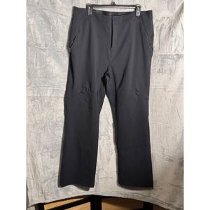 Columbia snow pants women's sleek black Zip Pockets  Outdoor Pants Size XL